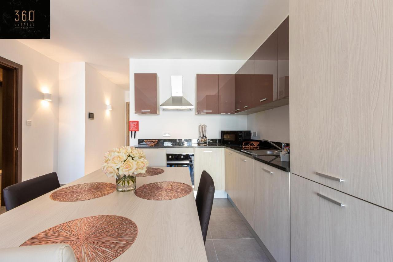 High-End Central Apt With Comfy Bed & Super Wifi By 360 Estates San Ġwann Dış mekan fotoğraf