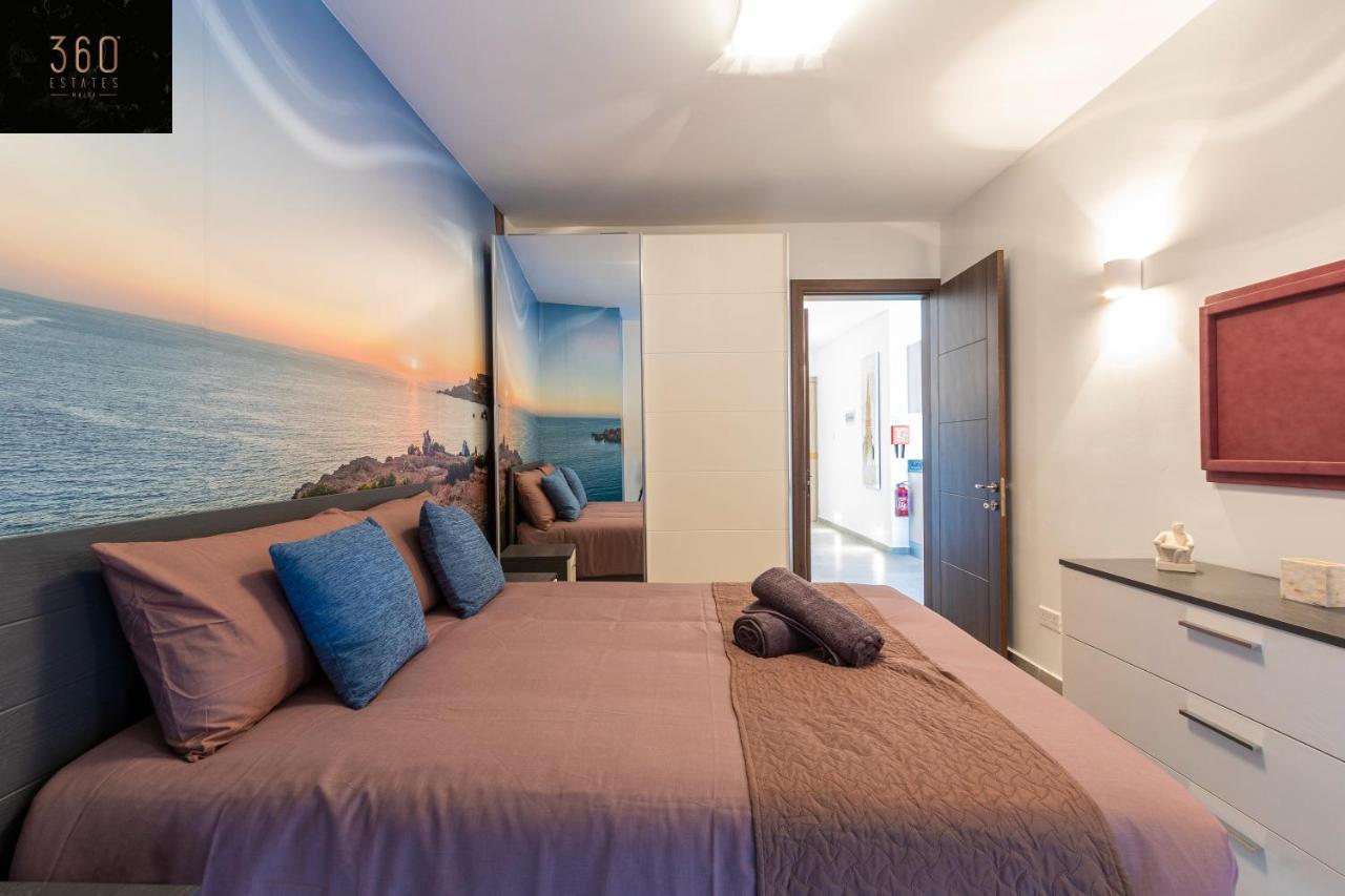 High-End Central Apt With Comfy Bed & Super Wifi By 360 Estates San Ġwann Dış mekan fotoğraf