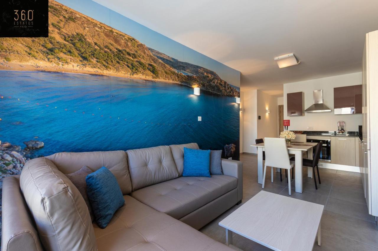 High-End Central Apt With Comfy Bed & Super Wifi By 360 Estates San Ġwann Dış mekan fotoğraf