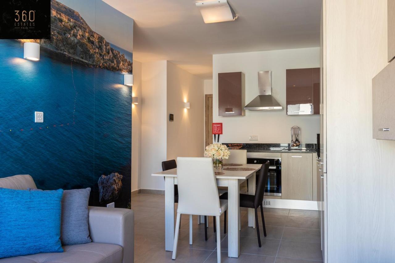 High-End Central Apt With Comfy Bed & Super Wifi By 360 Estates San Ġwann Dış mekan fotoğraf